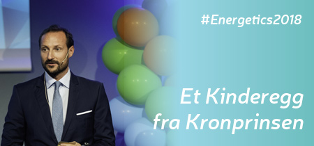 HKH Kronprins Håkon åpnet årets Energetics på Fornebu