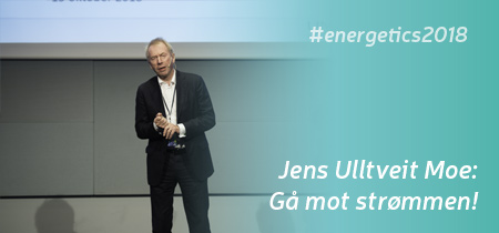 Jens Ulltveit-Moe snakker om å gå mot strømmen på Energetics 2018